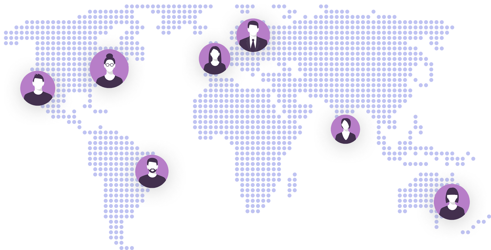 Карта мира для онлайн консультаций